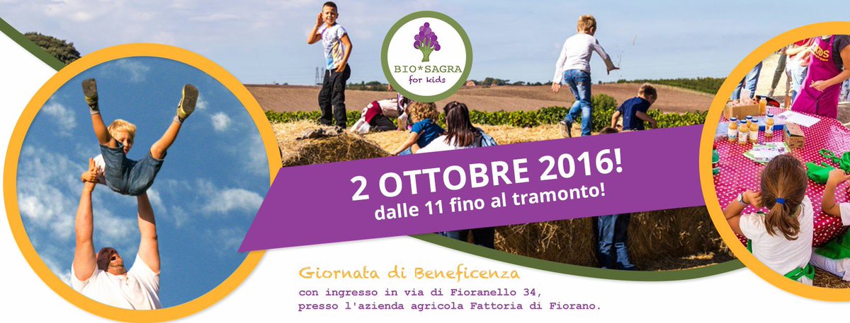 inthecantine's tweet photo. Ci vediamo alla Fattoria di #Fiorano per la #biosagra con lo staff del #Tastevin. #fioranoforkids https://t.co/shtTi63y6b