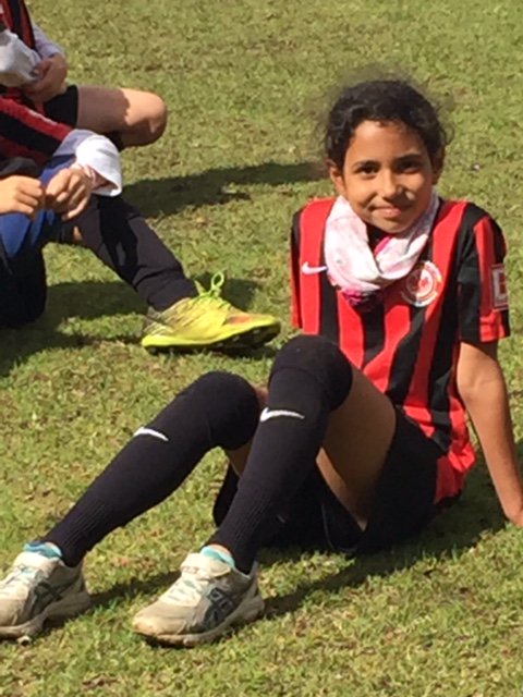 AntoniaSAshton's tweet image. Kicking & coding - not just for boys! #KickandCode @AfricaCodeWeek . CTown kids present their apps 2 judges today @SAPAfrica says good luck!