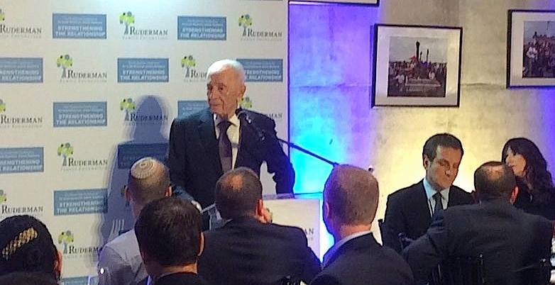 JcubedPR's tweet photo. Just last year we had the honor of meeting one of Israel's Founding Fathers @PresidentPeres. The world will not be the same without you. https://t.co/tqWokYPrW6