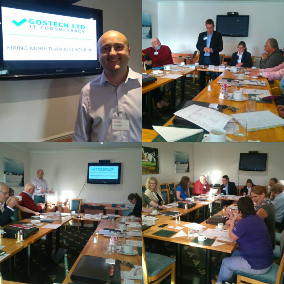 We welcomed 14 members and 3 guests this morning and had a great presentation by IT wizard Richard Gosnay of  <a href="/GostechLtd/">Gostech Ltd</a> #dorsethour