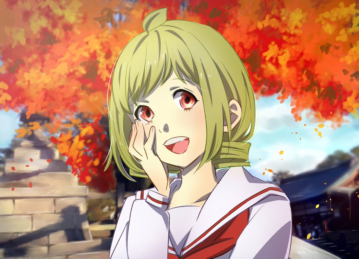 松本明澄 百鬼夜京 発売中 君の名は がとてもよかったです というわけでアニメ風絵を描きたくなりました アニメ風 コンビニお嬢さま コンビニお嬢さま