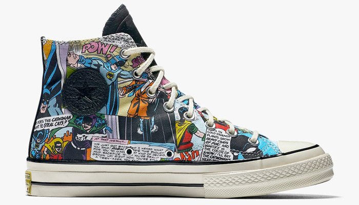 converse comic strip shoes
