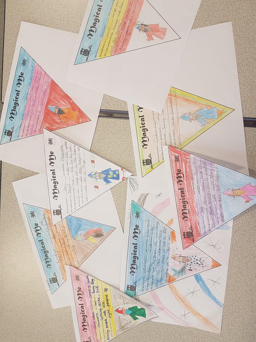 BrynmawrEnglish's tweet photo. Fab lesson working with Y6 pupils today. Magical punctuation and wizard bunting! What an amazing lot you are! @Brynmawr_school https://t.co/KnR0S2VSNK