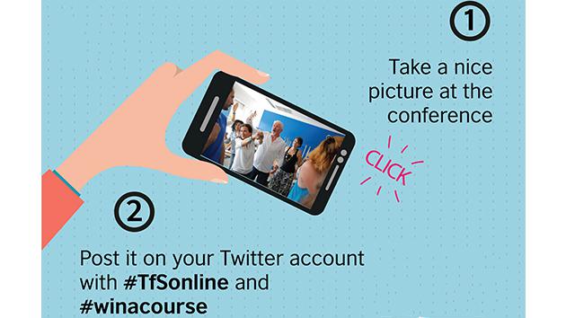 esBritish's tweet image. ¿Vienes a nuestras Conferencias de profesores de mañana? Sube una foto con  #TFSonline #winacourse y gana un curso britishcouncil.es/bases-tfsonline