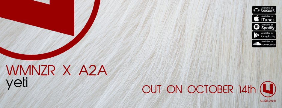 trumencompany's tweet photo. Upcoming news from ALL U CAN HIT!
WMNZR X A2A // YETI
Out on October 14th https://t.co/ezqN0EUel5