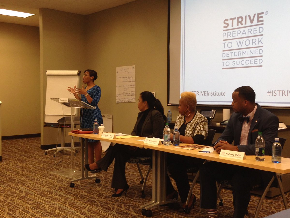 STRIVEINTL's tweet photo. Changing #NOLA meant bringing our residents into the conversation &amp; making "data driven decisions" #STRIVEinstitute https://t.co/Jjy3EFqrby
