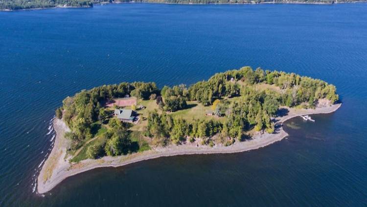 You could buy this private island in Vermont for less than a one-bedroom apartment in NYC