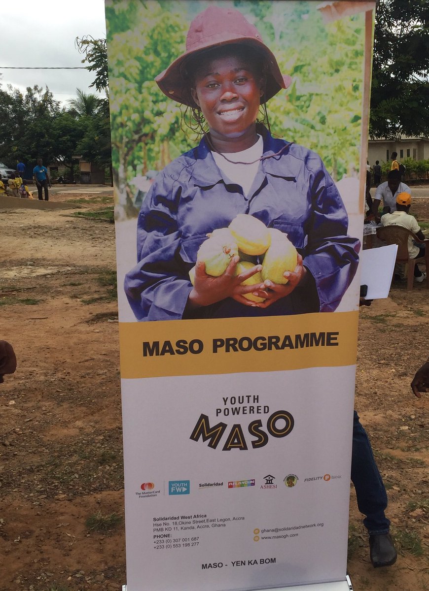 t_vanhelden's tweet photo. Launching #MASO Youth in Cocoa so much enthusiasm and energy! #CORIP @NLinGhana @Solidaridadnetw future of #sustainablecocoa https://t.co/sek1ftlIhV