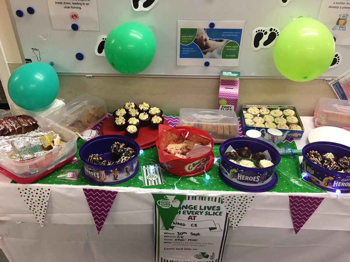 Emilyloveselvis's tweet photo. #teamtrauma baking to support #McMillanCoffeeMorning @nottmhospitals #teamC4 #teamC5 https://t.co/F0ExWWIHVZ