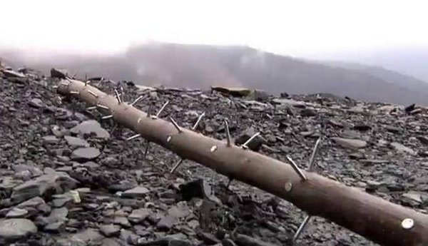 guardiacivil's tweet photo. Cables, tablas con puntas o rocas en los senderos son un peligro para cualquiera.
#BastaYa no + trampas.
Si ves algo denuncia 📞062 #SEPRONA https://t.co/gC0iGPqmdt