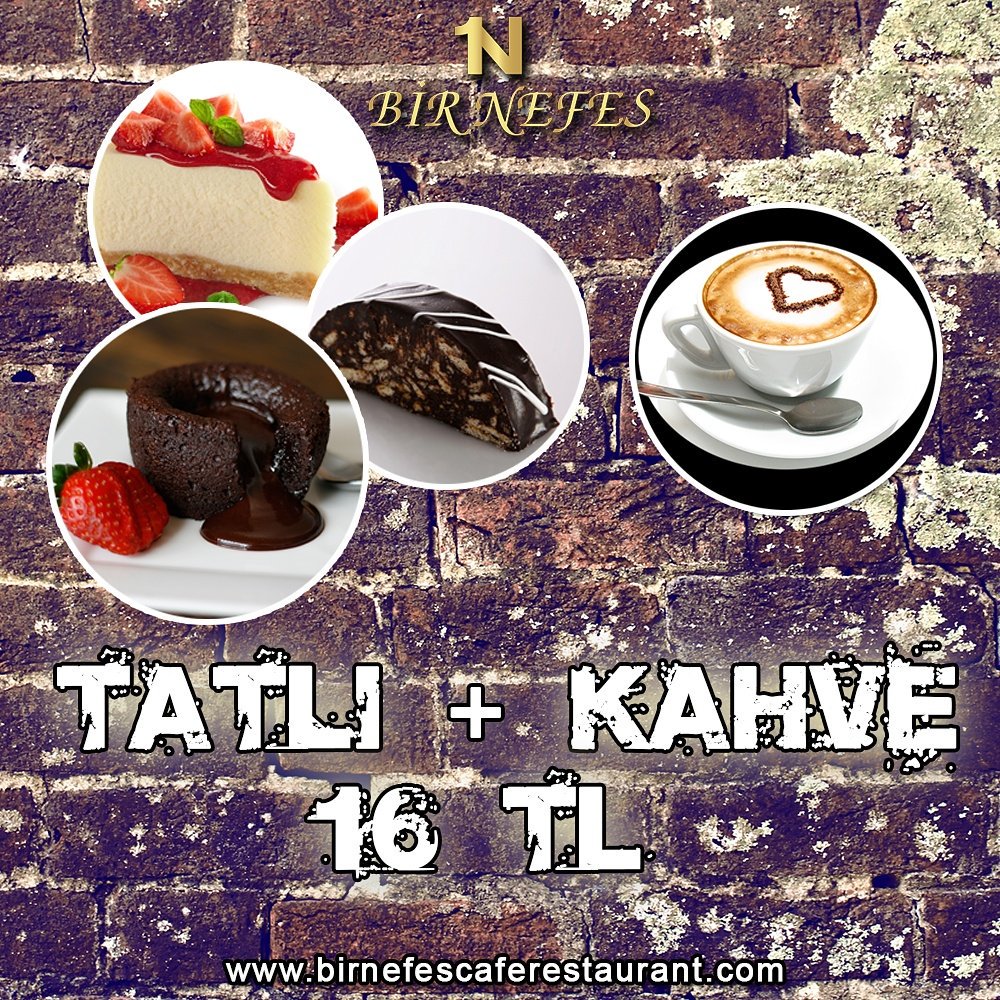 #birnefescafe #beylikduzu #cafe #sufle #tatli #kahve #cay #nargile #tatlikeyfi #kek #cikolatalisufle #latte #cappucino #americano #coffee