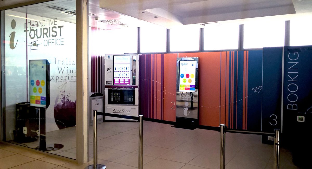 BBSItalia's tweet photo. #Multisensory #Interactive #Tourist #Office è nato all’Aeroporto Catullo VR il 1°ufficio turistico interattivo multimediale multisensoriale! https://t.co/3DBv2mhItT