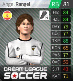 #dreamleaguesoccer'da Angel Rangel satın aldım!g