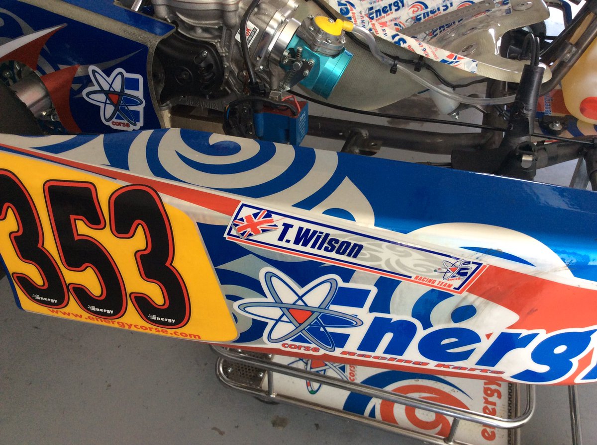 KartPassion's tweet image. Teddy Wilson new driver #energycorse #tkartfinalcup16 #kartingemotionandpassion