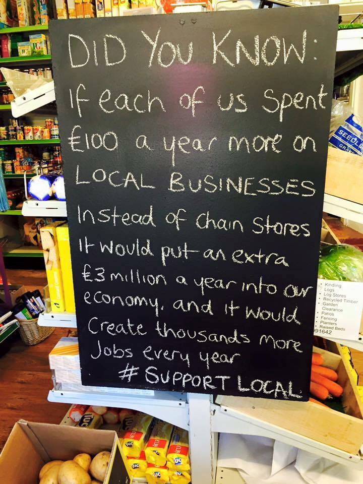 SouthLondonClub's tweet photo. Did You Know? #ShopLocal https://t.co/1lzXDSoppc