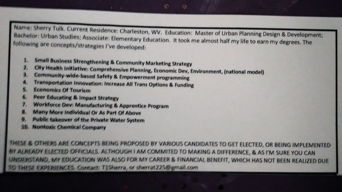 T1Sherra's tweet photo. OUTRAGED: This & othr acts of #Fraud & Covrup to revitalize WV & country off my back/InJUSTICES suffrd of others! #StandUp2 #CorruptPolitics https://t.co/xrZaXghyyZ