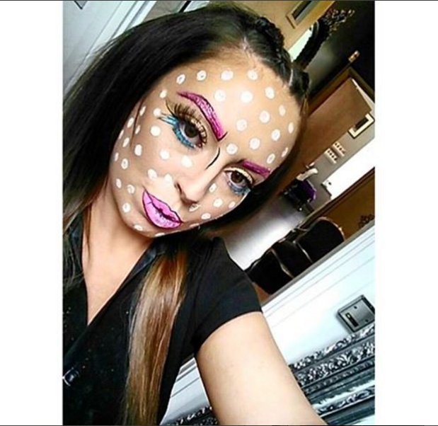 RevelEyelashes's tweet photo. #Halloween, the most creative holiday of the year ❤️ Order our #revellashes if you want a look like our beautiful client @hollydawn_r https://t.co/1RAOhmP915