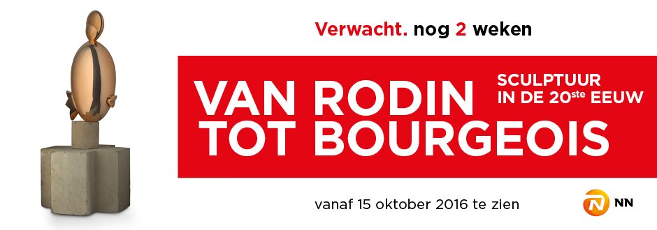 Vanaf 15 oktober te zien: ‘Van Rodin tot Bourgeois: Sculptuur in de 20ste eeuw’ gemeentemuseum.nl/tentoonstellin…
