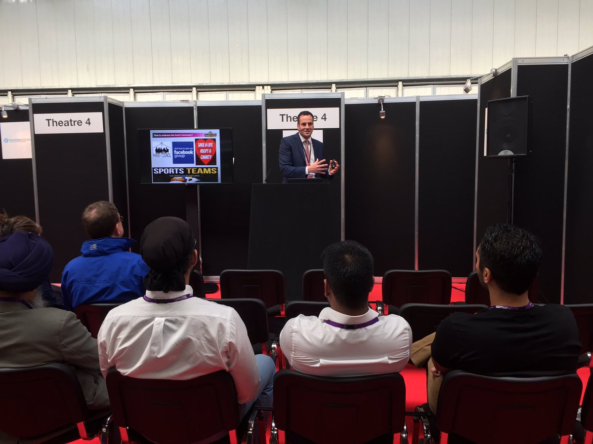 Our head of Franchise giving an awesome talk on your #franchise community @OldHallPubAlty <a href="/BFA_UK/">The BFA</a>