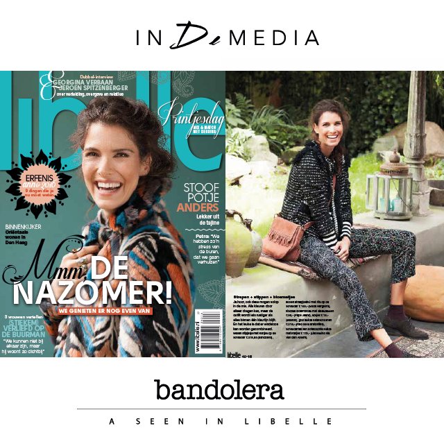 Thanks <a href="/Libelle/">Libelle</a> for showing our statement jacket Flo in your latest magazine. 
The Flo jacket is available in stores now.