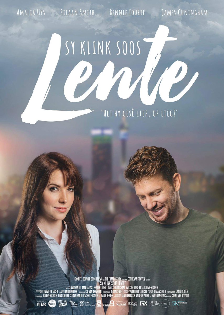 Llewelynn's tweet photo. Best of luck to the entire team behind #SyKlinkSoosLente for the opening weekend! #SupportSAFilm https://t.co/9NcBxispsJ