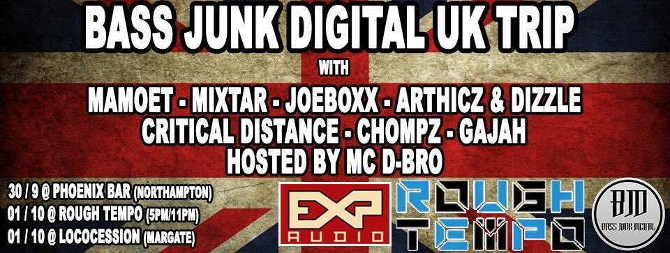ftsounds's tweet image. Tonight @PhoenixBar_ we have Bass Junk Digital from Belgium. facebook.com/events/5213370…  8pm - 3am.