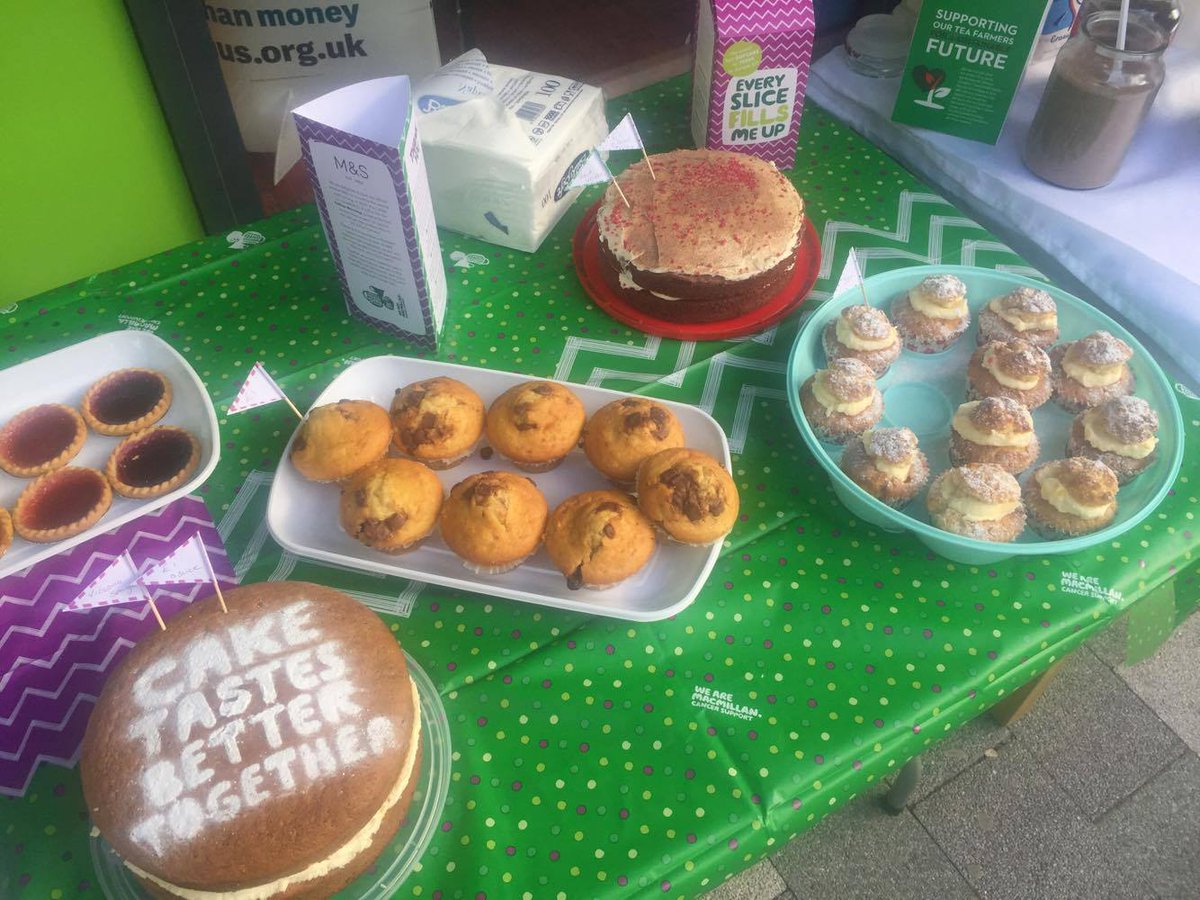 StaffsUnion's tweet photo. Come to Ember Square and support @StaffsRAG as they take part in #MacmillanCoffeeMorning https://t.co/DAQ30hXEGw
