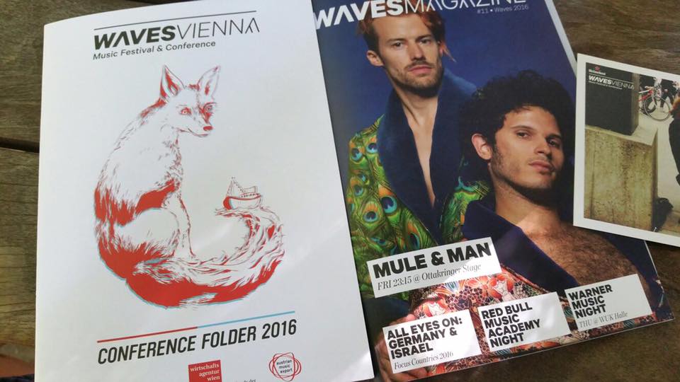catalanartsDE's tweet photo. Wir sind in Wien bei @Waves_Vienna - Music Festival &amp; Conference. Music from Catalonia: https://t.co/oFAzW6oEfi #waves2016 #waves16 https://t.co/rDgeGkjhpe