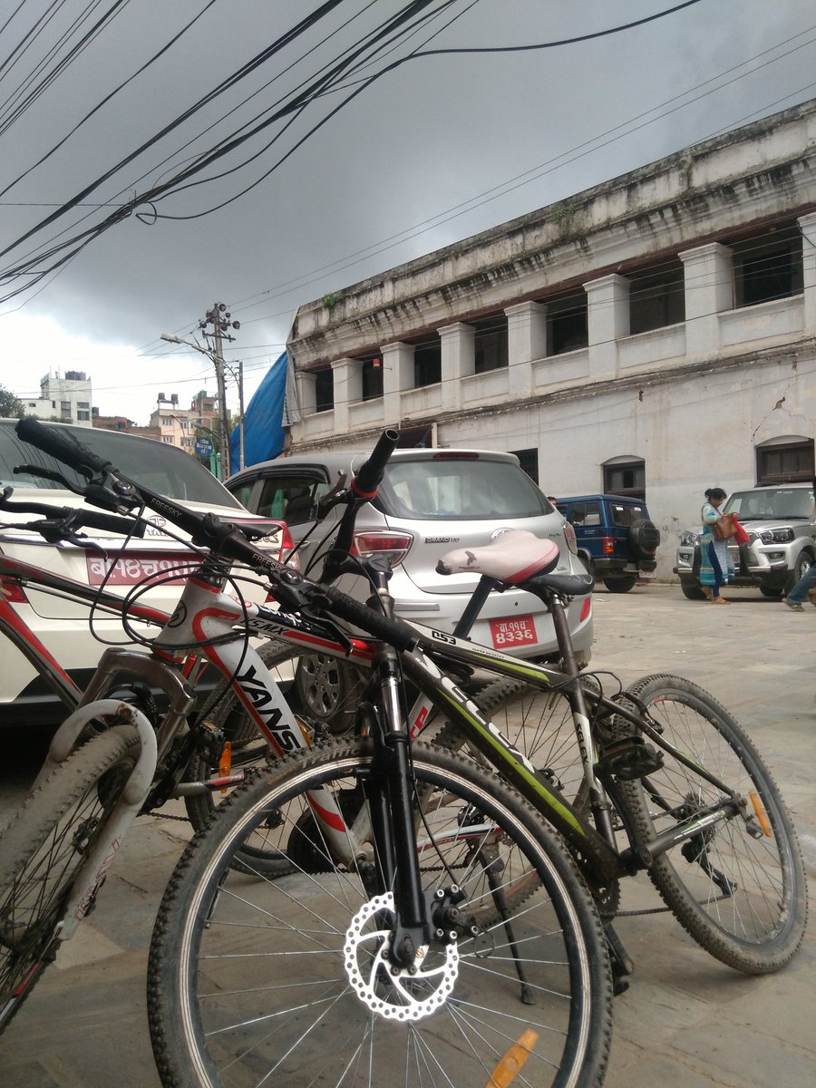 prabalman's tweet photo. We have started gathering for #criticalMass #kathmandu.  Rain or shine,  we ride.  #CCNN https://t.co/utmHpclchy