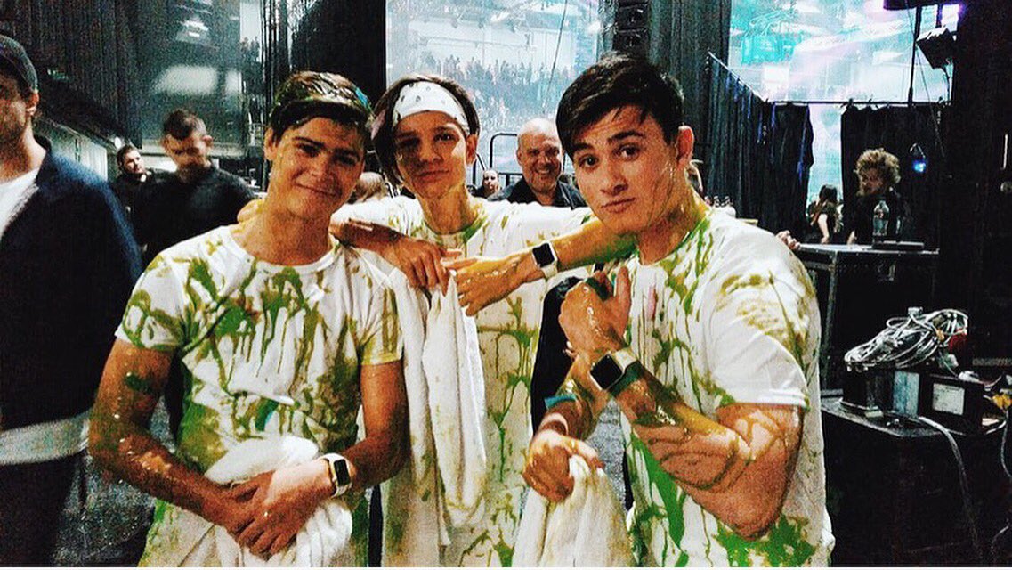 instereomusic's tweet photo. #SLIMEFEST all done! thanks to @Nickelodeon_AU and everyone who made it possible!! 🔥🔥 https://t.co/3WiWOF0LCQ