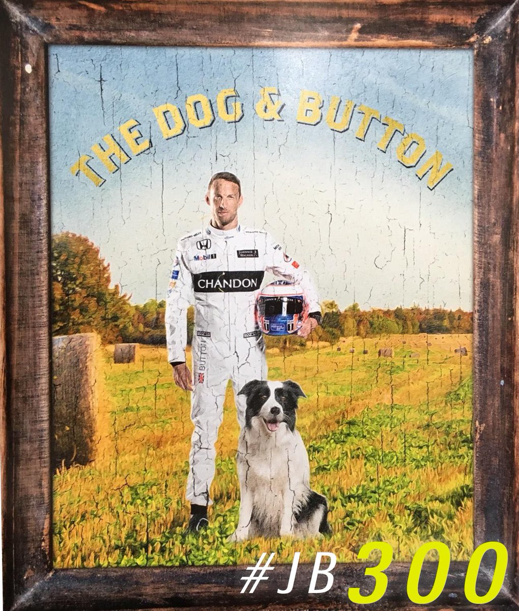 HondaRacingF1's tweet photo. The Dog & Button pop-up pub at Sepang will be serving 3 special brews in
honour of #JB300. Can you name a 4th? #JB300BeerComp https://t.co/mflTxXmZrr