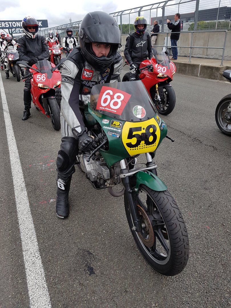 turtle_moto's tweet photo. Happy Birthday to our rider @SamWoodfield, off to @MotoRapidoBSB to try a Panigale today https://t.co/8u8iCBNkn3