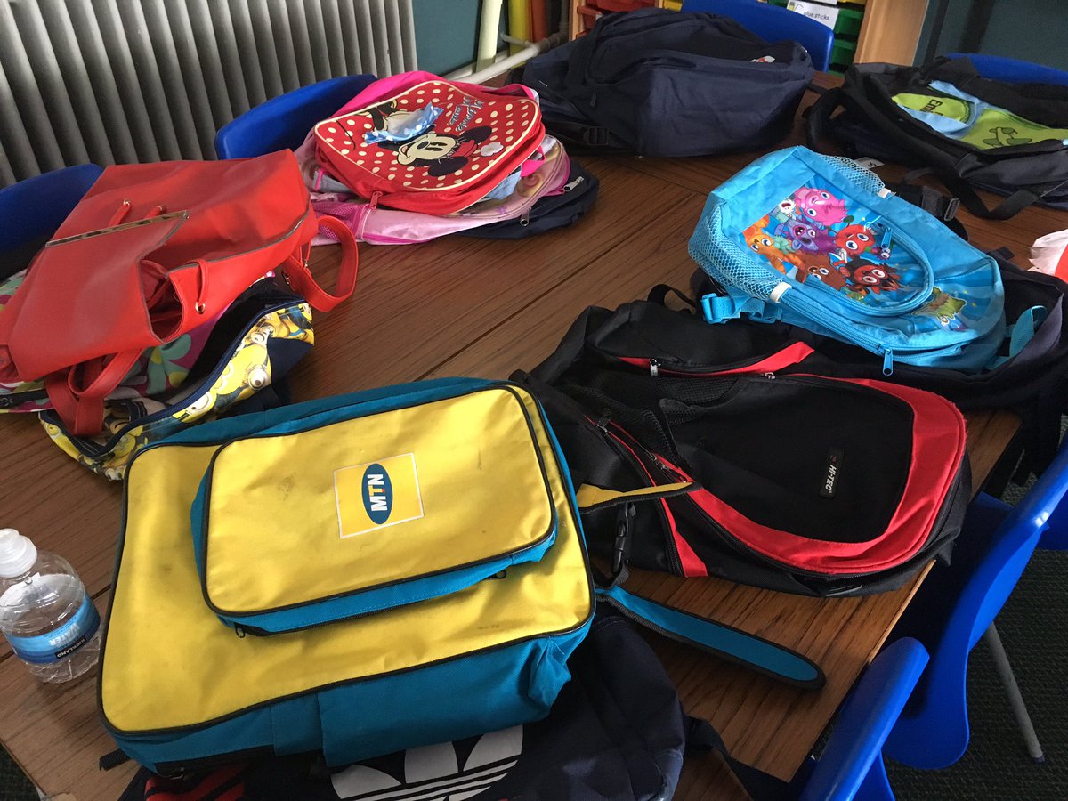 SaintRochsPS's tweet photo. P7/6's #BackpackAppeal for @MarysMeals is well underway 👏🏼📝🎒 https://t.co/a1tJy4ChyZ