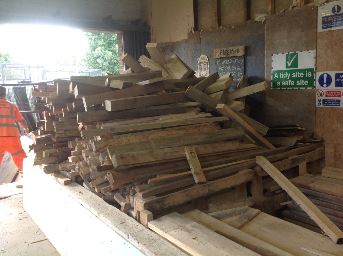 Feeling cold? Come and get some of our #free #firewood. 9 to 5 mon to fri and 9 till 12.30 on sat