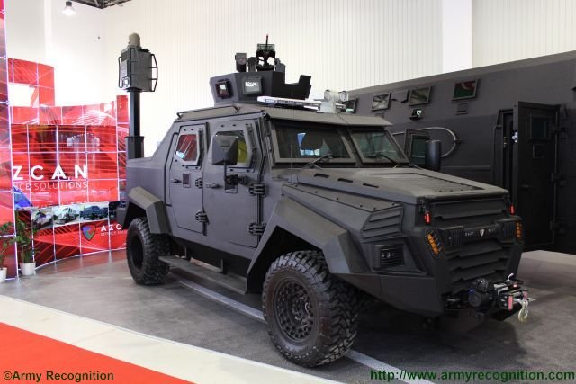 Inkasarmoured's tweet photo. #ADEX 2016: #AZCAN presents ISR variant of its #Sentry APC @inkasvehicles https://t.co/BVSvh3Qzsp https://t.co/boWXuoMDlO