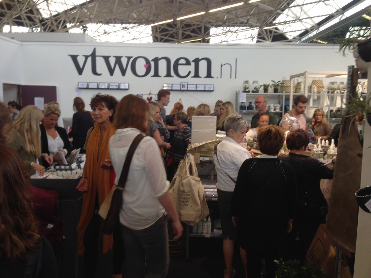 Super druk bij vtwonen.nl op vt wonen&amp;design beurs