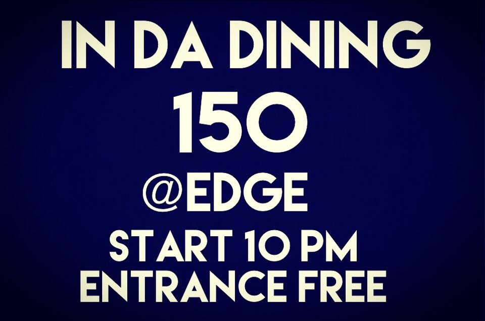 edge_hiroshima's tweet photo. 9/30（金）今夜は
「IN DA DINING」です！

OPEN 22:00
CHARGE FREE

よろしくお願いします！ https://t.co/PncNudaFzD