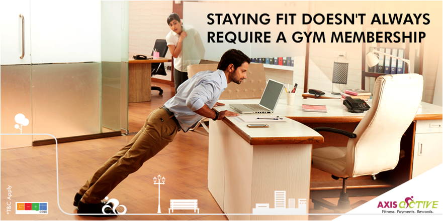 AxisBank's tweet photo. Fitness inspiration can strike anytime! With #AxisActive, you can track your progress too: https://t.co/6D1y5cJXsL https://t.co/A5vM02JVeu