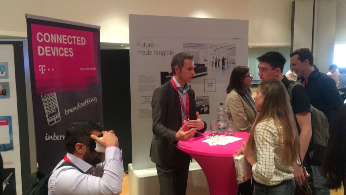 TelekomKarriere's tweet photo. Time for lunch break and visiting the market place at #NGT2016 ๐๐ #telekomwall #telekom https://t.co/1fsuGkudAs