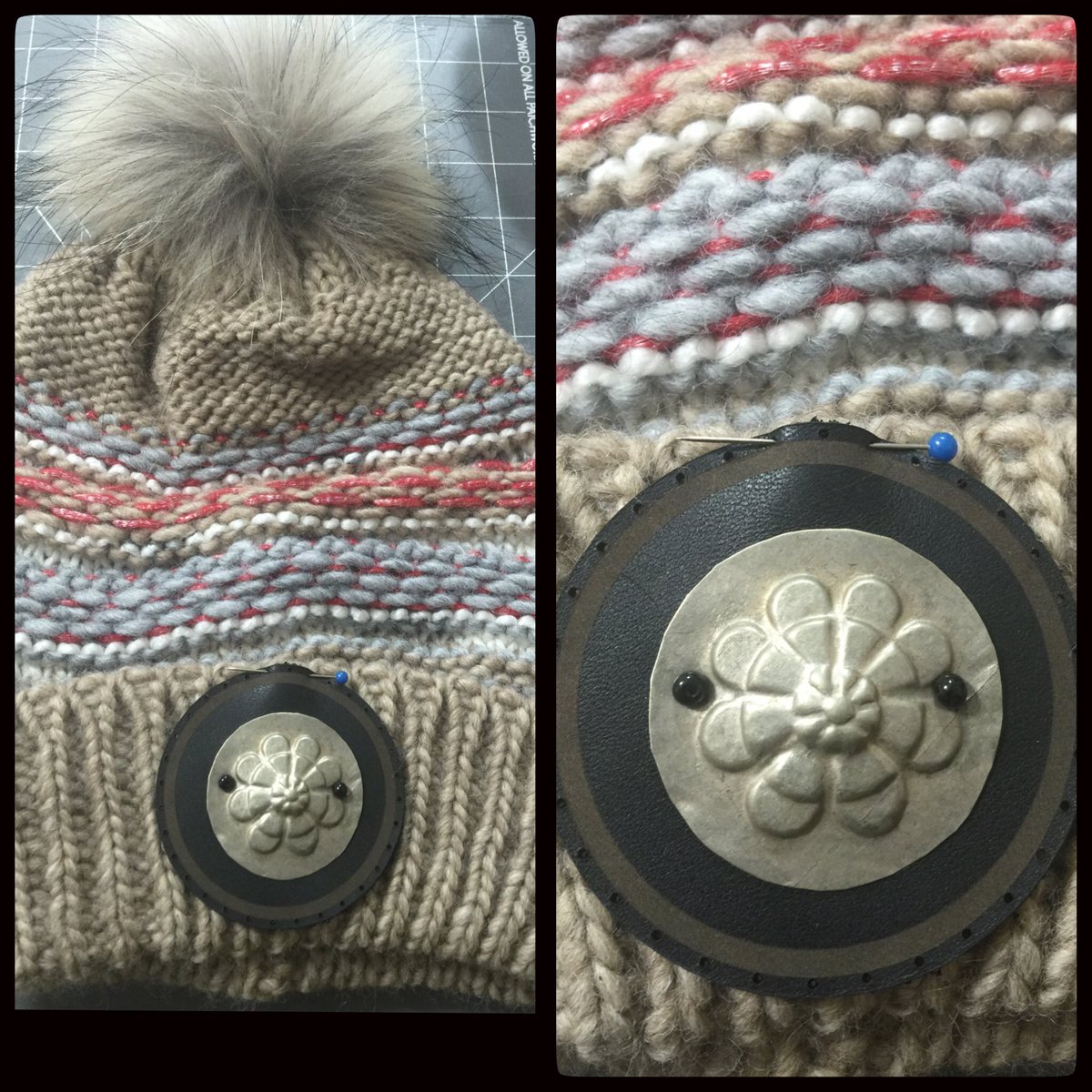 HippySpiritBoho's tweet photo. Stay tuned for the finished product! #leather #patch #vintage #floral #medallion https://t.co/6Axw2JvVqT