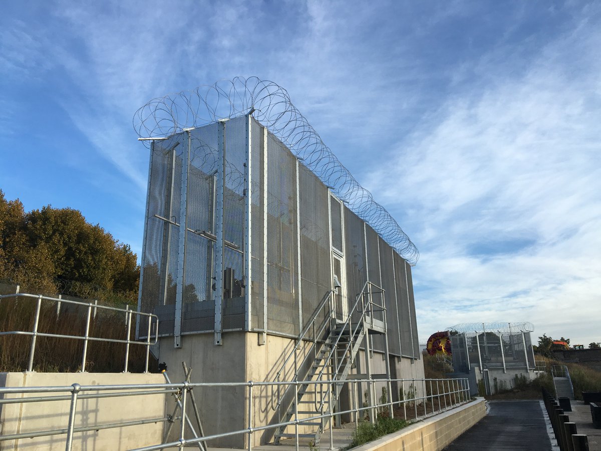 zaunlimited's tweet photo. Are you wondering how to protect chambers on a water site? See @zaunlimited latest project #highsecurityfencing https://t.co/3WY362lPLd https://t.co/VakvVszGCW