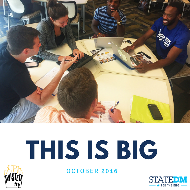 indstateDM's tweet photo. Tomorrow. Are you ready? StateDM and @Twisted_fry have the next big collaboration. #GetTwisted #AreYouIn #80kIn8 https://t.co/oQb6iDmxXo