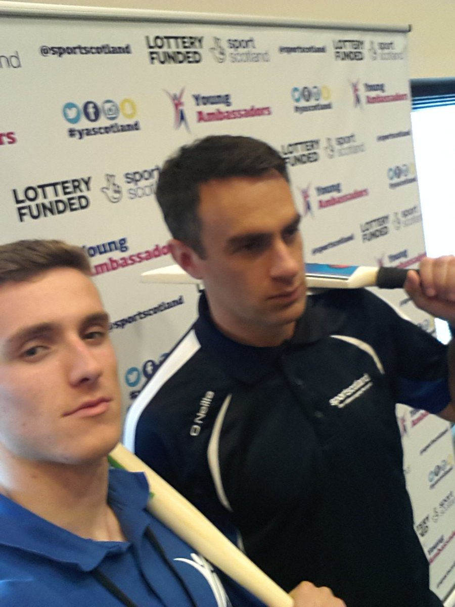 JohnnyBichan's tweet photo. Selfie with batty Barry at the Aberdeen Young Ambassador conference! Yass #yascotland #sportscotland https://t.co/8T7FiCUAKY