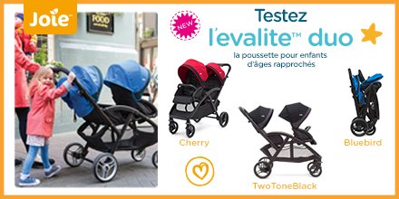 joie evalite duo bluebird