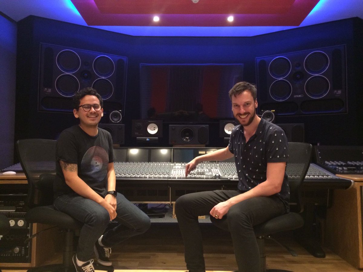 marcellasfilm's tweet photo. Back in the studio today with @KesBaxter &amp; sound designer @diegobenalcazar for ADR on #MARCELLAS #sounddesign #BehindTheScenes https://t.co/lq7DxpHEtB