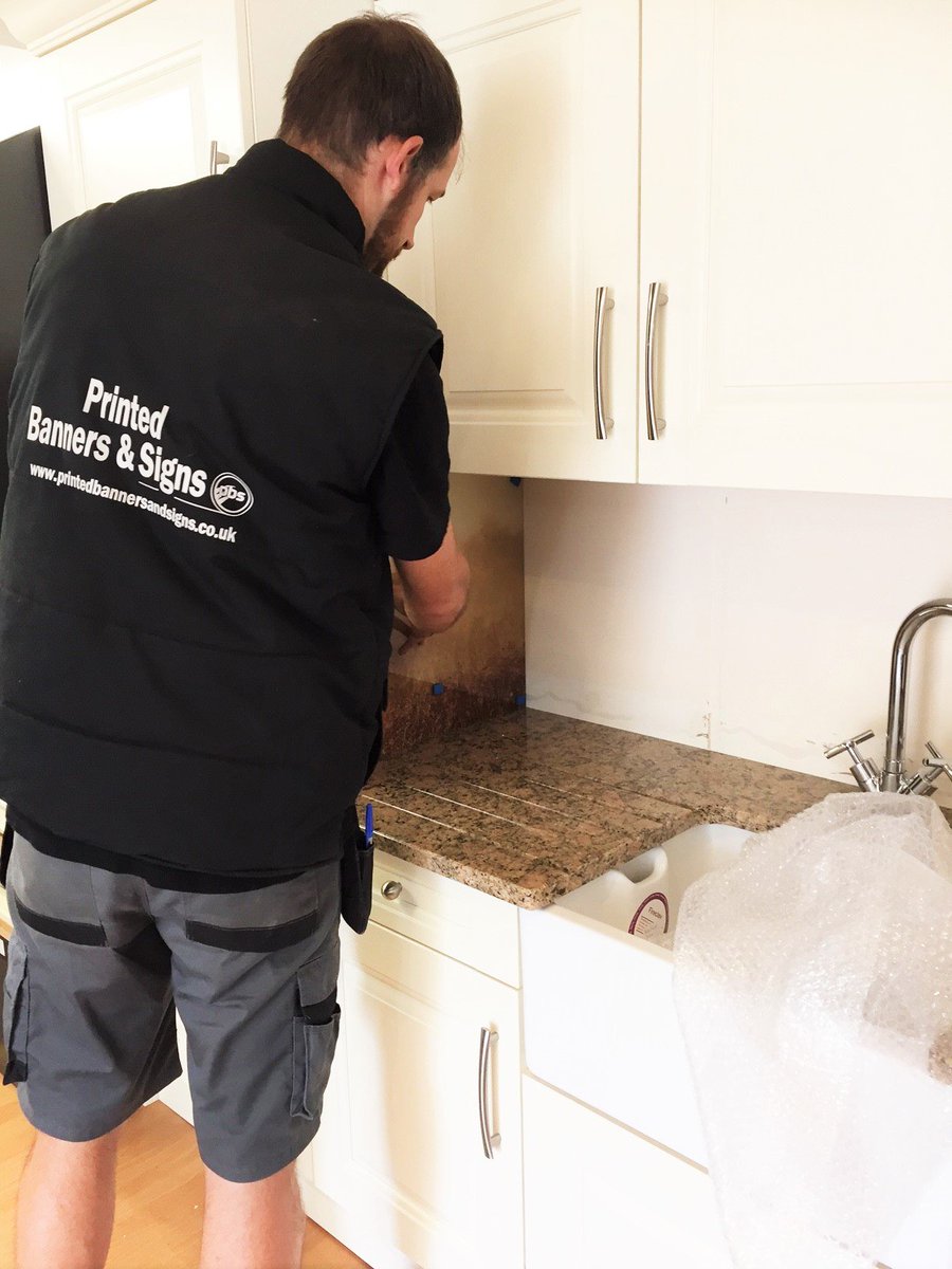 Printed Banners On Twitter Uv Printed Glass Splashbacks For