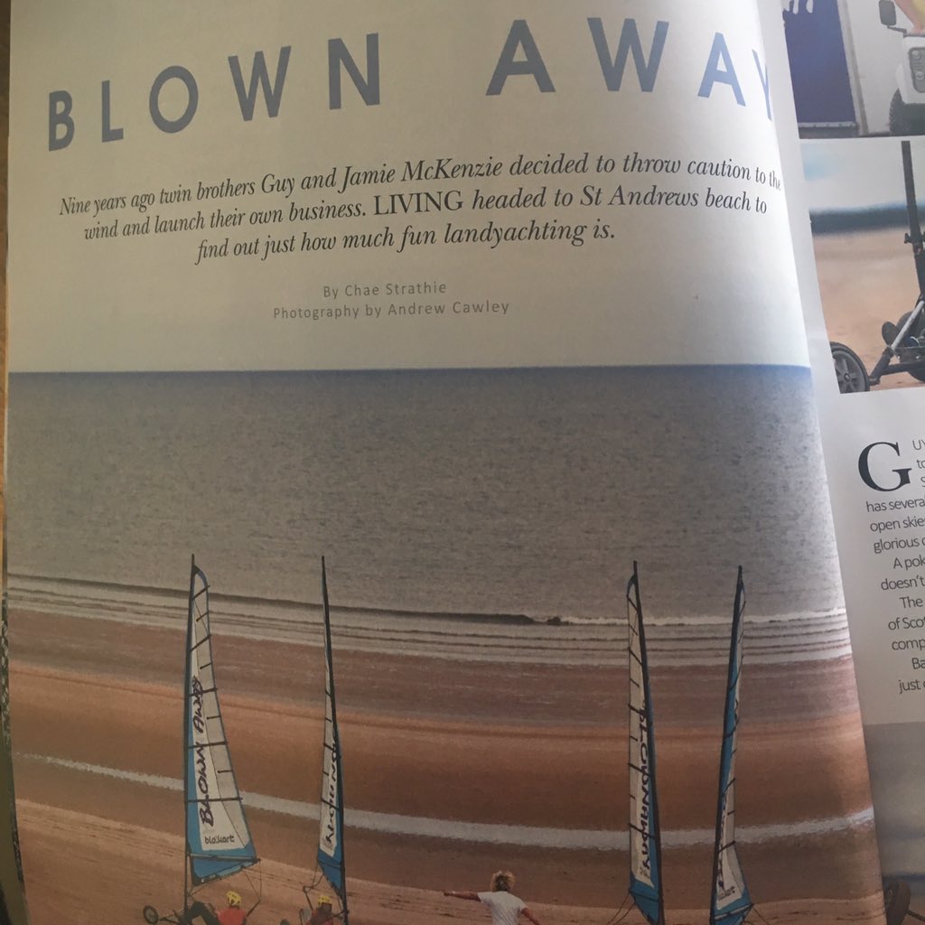Getblownaway's tweet photo. #awesome content in living magazine @DC_Thomson @VisitScotland @VisitStAndrews https://t.co/FdoX9lC2SQ