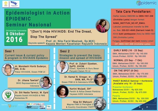 IYAFP's tweet photo. INDONESIA! Event alert. Come hear our Indonesian Country Coordinator talk about preventing the spread of #HIV/AIDS.  https://t.co/5Ha3y4ndRw https://t.co/oVbh7O2EuT