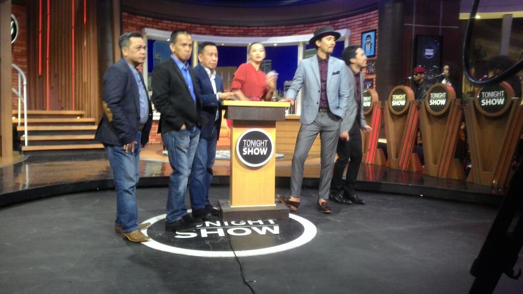 To Nighte show malam ini jam 23.00 di NET tv. Bersm. BAGITO Miing-Didin-Unang