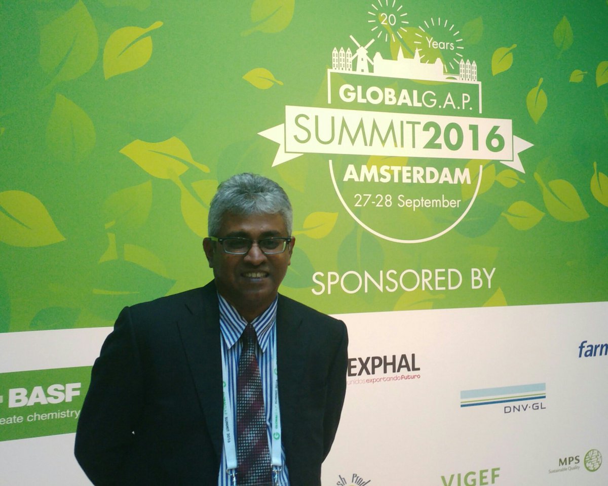GLOBALGAP's tweet photo. "@GLOBALGAP Around the World" Photo Contest Winner N. Dissanayake, Richfield Miho, Japan enjoyed his visit to #ggsummit2016 at Amsterdam. https://t.co/k6d4yE28ur